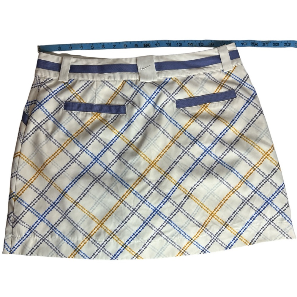 Nike Golf Dry Fit Plaid Skirt Size 14 - Picture 2 of 6